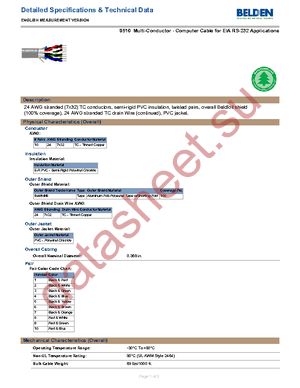 9510 060100 datasheet  